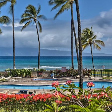Lahaina Resort Retreat With Pool And Ocean Views! Kahana Екстер'єр фото