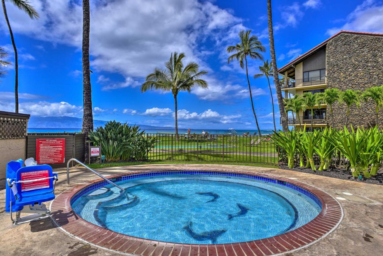 Lahaina Resort Retreat With Pool And Ocean Views! Kahana Екстер'єр фото