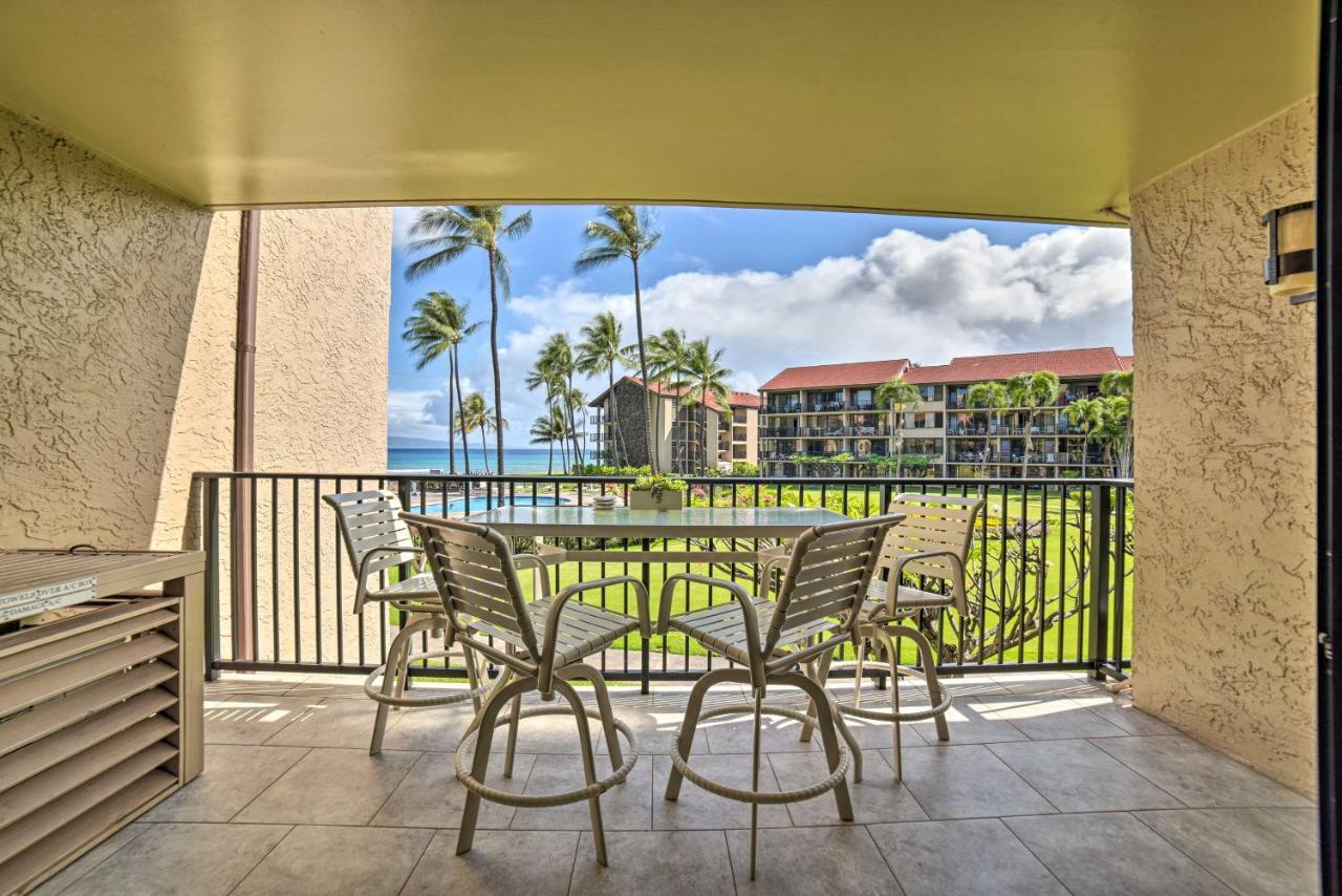 Lahaina Resort Retreat With Pool And Ocean Views! Kahana Екстер'єр фото